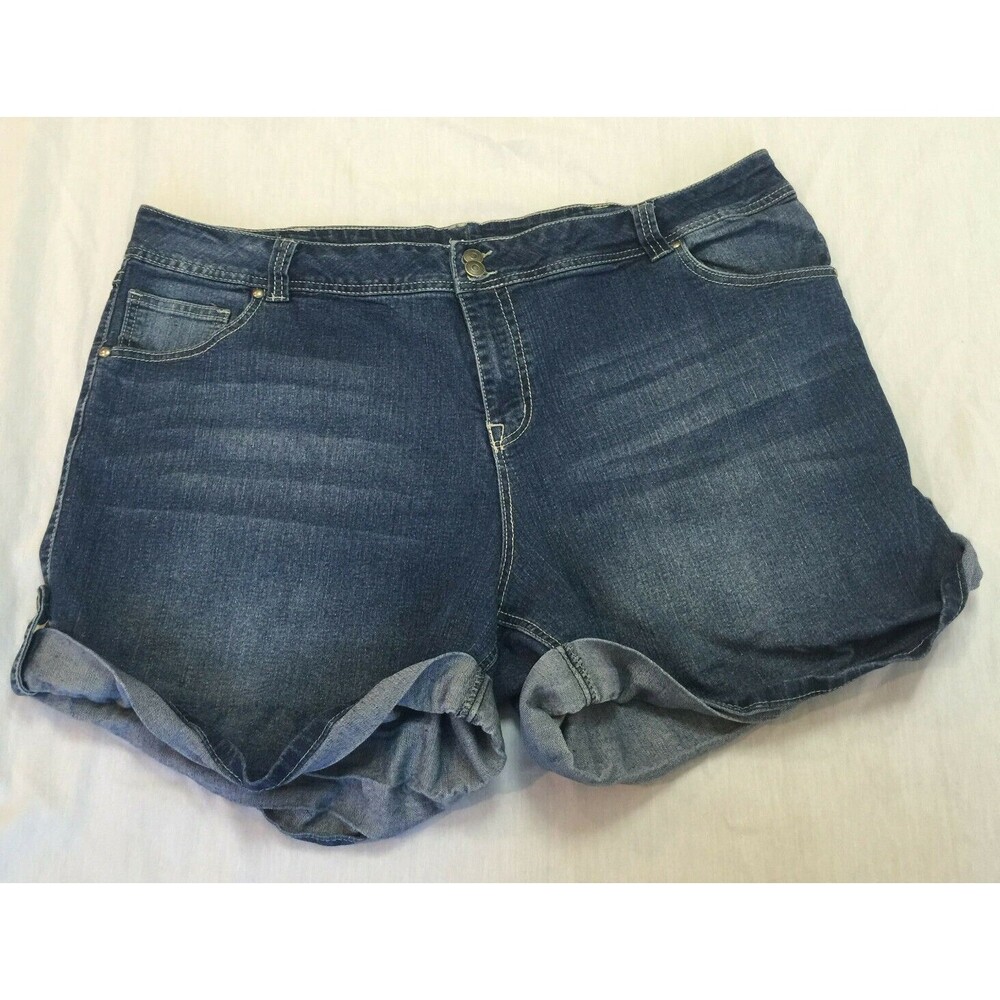 lane bryant womens jeans shorts waist 45 IN.,
